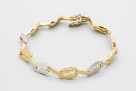 18Kt White & Yellow Gold Bracelet