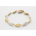 18Kt White & Yellow Gold Bracelet