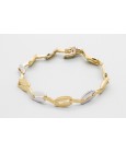 18Kt White & Yellow Gold Bracelet