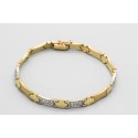 Pulsera en Oro de 18 Quilates con Circonitas