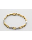 18Kt Gold and Gemstone Bracelet