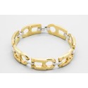 18Kt White & Yellow Gold Bracelet