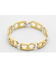 18Kt White & Yellow Gold Bracelet