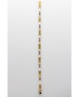 Pulsera en Oro Blanco y Amarillo de 18 Quilates