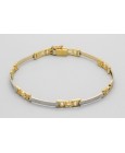 18kt White & Yellow Gold Bracelet