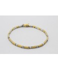 18Kt White & Yellow Gold Bracelet