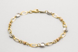 Pulsera en Oro de 18 Quilates