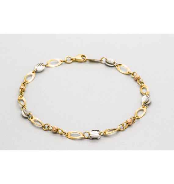 Pulsera en Oro de 18 Quilates
