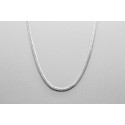Sterling Silver Spiga Chain Measuring 45cm