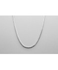 Sterling Silver Spiga Chain Measuring 45cm