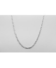 Sterling Silver Figaro Chain - 52cm