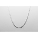 Sterling Silver Curb Chain - 50cm