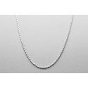Sterling Silver Rope Chain - 44.5cm