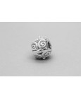 Sterling Silver Charm with a Spiral Design