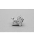 Sterling Silver Wooden Horse Charm