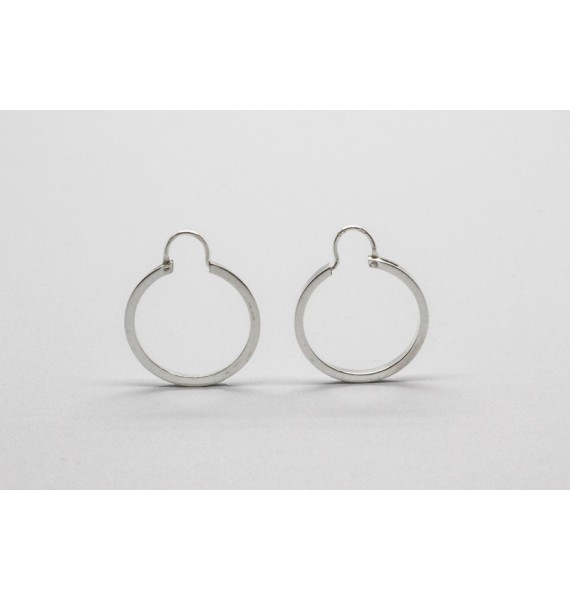 Sterling Silver Hoop Earrings