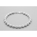 Sterling Silver Bead Bracelet