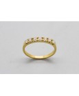 Anillo Eternidad con Diamantes en Oro de 18 Quilates