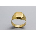 Sello de Hombre en Oro Amarillo de 18 Quilates