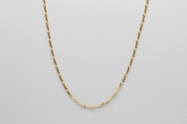 18Kt Yellow Gold Figaro Chain Measuring 50cm