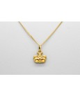 18Kt Yellow Gold Butterfly Pendant Charm