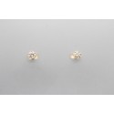 Pendientes con 0.5qt de Diamantes en Oro de 18 Quilates