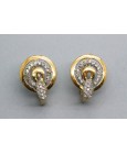 Juego de Joyas en Oro de 18 Quilates Decorado con Circonitas