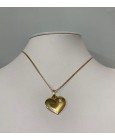 Collar Corazón en Oro de 18 Quilates