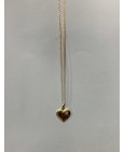 18Kt Yellow Gold Heart Necklace