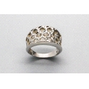 Anillo en Oro Blanco de 18 Quilates