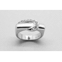 Anillo en Oro de 18 Quilates con Circonitas