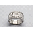 18kt White Gold Cubic Zirconia Ring