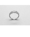 18kt White Gold Diamond Engagement Ring