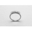 18kt White Gold Diamond Engagement Ring