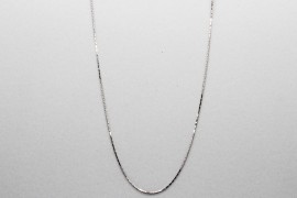 18kt White Gold Chain - 45cm