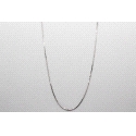 Cadena en Oro Blanco de 18 Quilates - 45cm