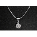 18kt White Gold Diamond Necklace