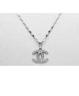 18kt White Gold "Chanel" Pendant