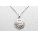 Colgante en Oro Blanco de 18 Quilates