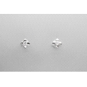 18Kt White Gold Diamond Stud Earrings