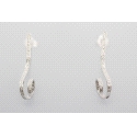 18Kt White Gold Cubic Zirconia Stud Earrings