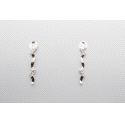 18Kt White Gold Cubic Zirconia Earrings