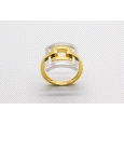 18kt White & Yellow Gold Ring