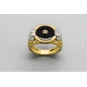 18kt White & Yellow Gold Diamond Ring