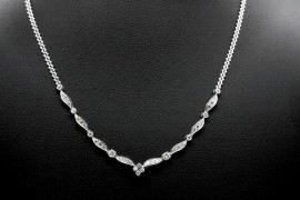 18kt Gold Diamond Necklace