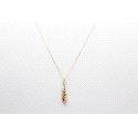 Collar en Oro Tricolor de 18 Quilates