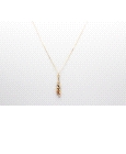 18kt Gold Chain & Pendant Set