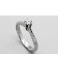 18kt White Gold Diamond Solitaire