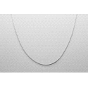Cadena Barbada en Plata de Ley - 46.5cm