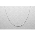 Sterling Silver Curb Link Chain - 46.5cm